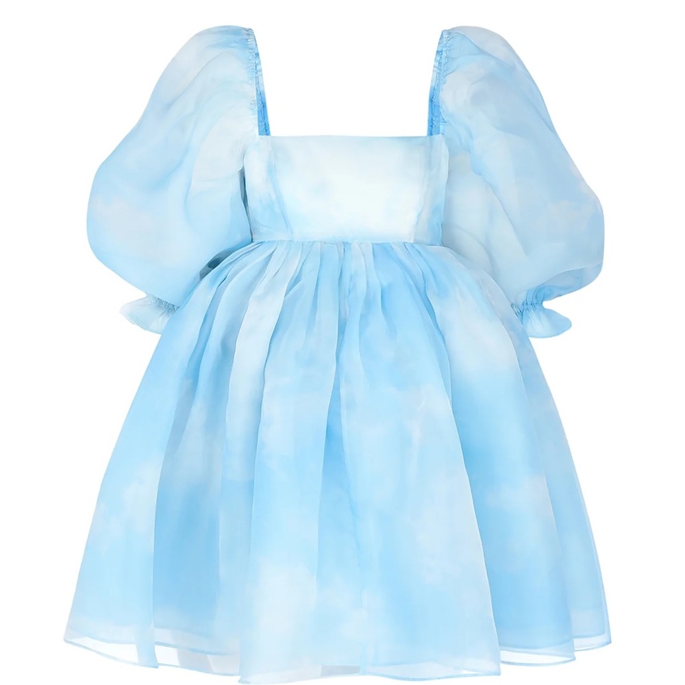 Selkie Head in the Clouds Puff Dress-XL
